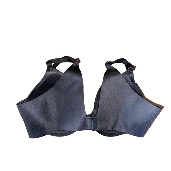 Soma Bra Vanishing Back Full Coverage 38B Solid Black Seamless Underwire NWT - Picture 4 of 9